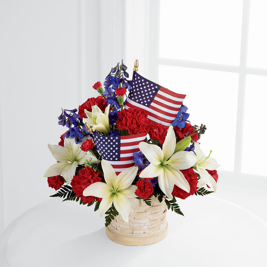 American Glory Bouquet – Flowers By Marianne, Newburyport MA