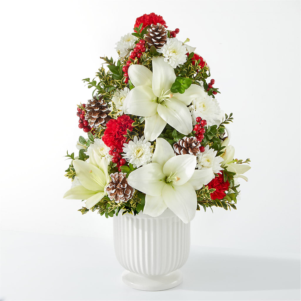 Festive Moments Tree – Flowers By Marianne, Newburyport MA