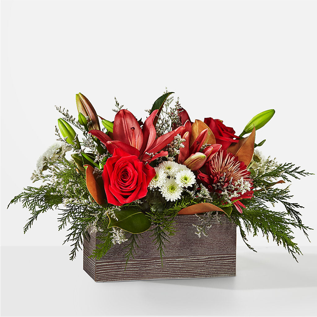 Christmas Break Bouquet – Flowers By Marianne, Newburyport MA