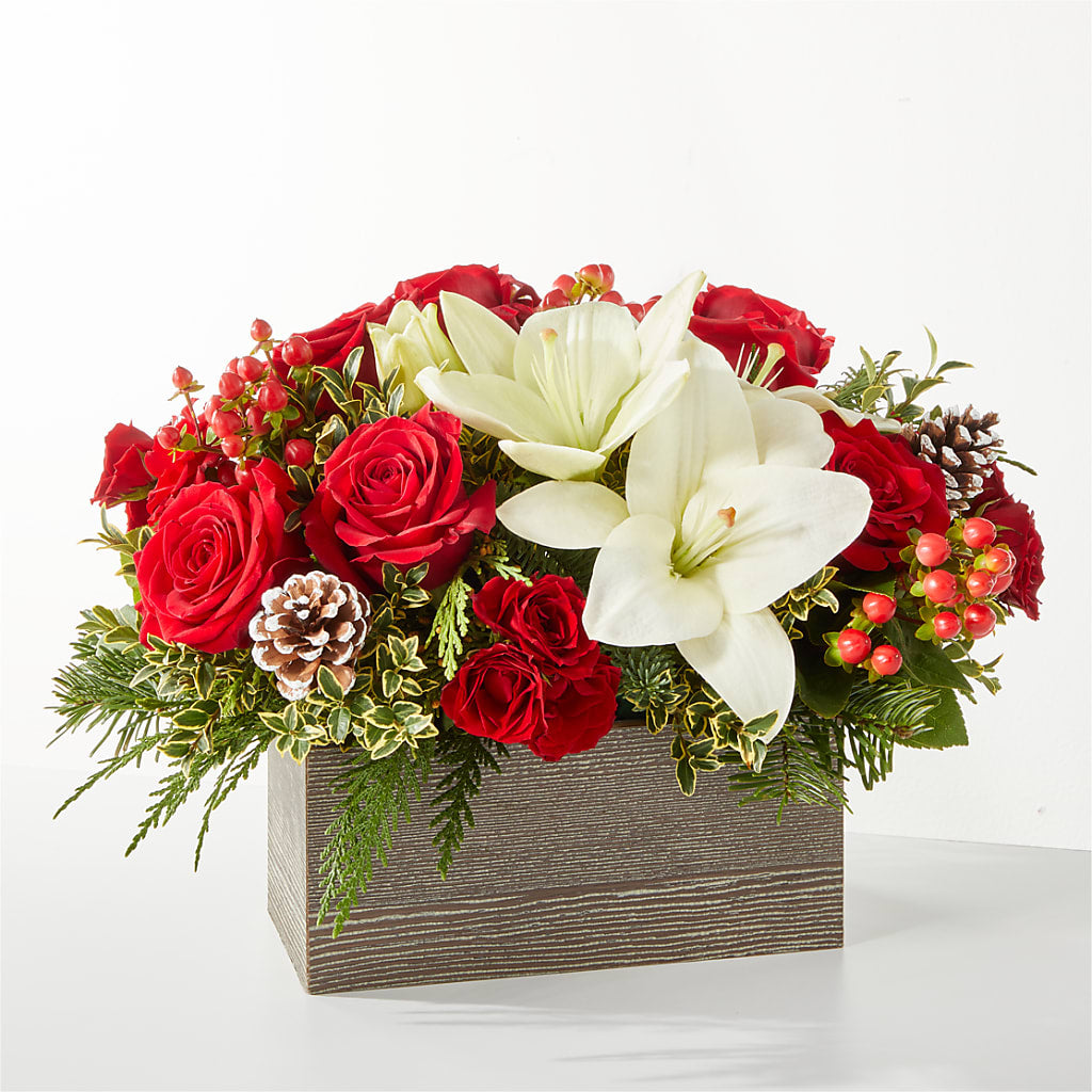 Snowy Wonderland Bouquet – Flowers By Marianne, Newburyport MA