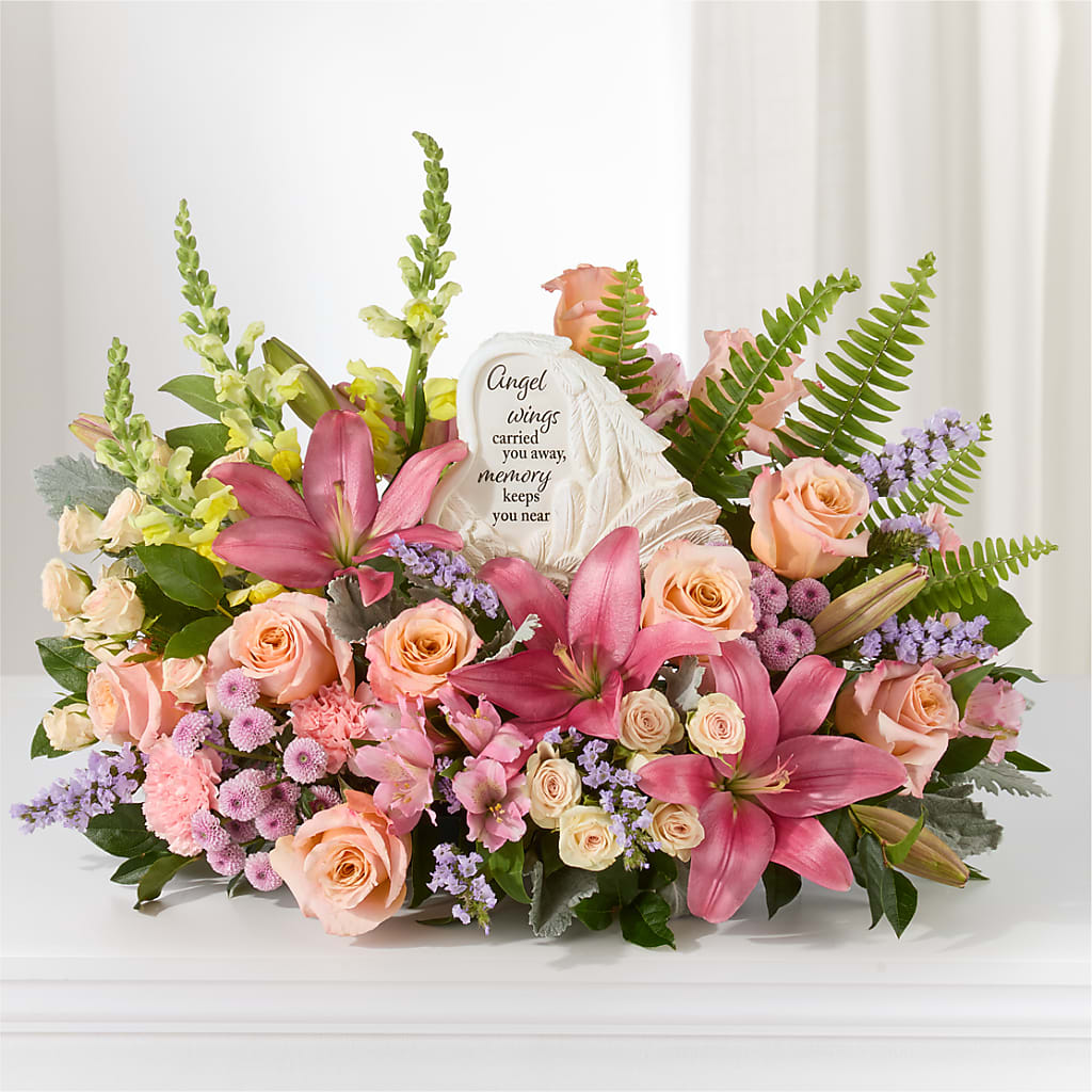 Gentle Light Arrangement – Flowers By Marianne, Newburyport MA