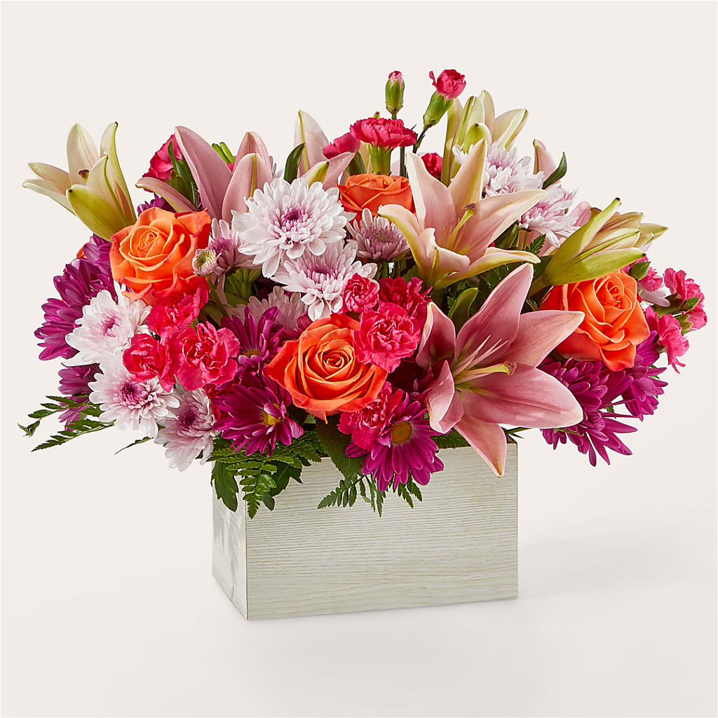 Light of My Life Box Bouquet – Flowers By Marianne, Newburyport MA