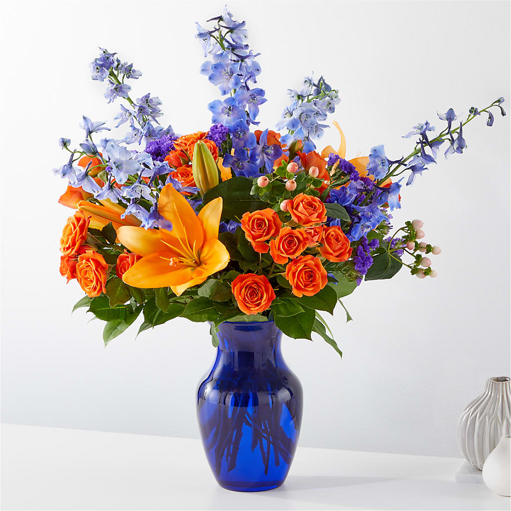 Radiant Citrus Bouquet – Flowers By Marianne, Newburyport MA