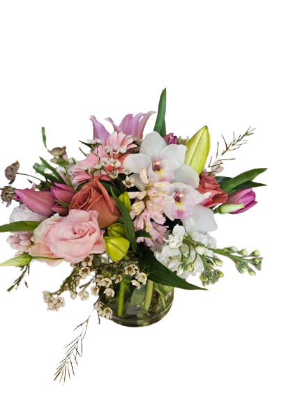 Blush Orchid Garden – Flowers By Marianne, Newburyport MA