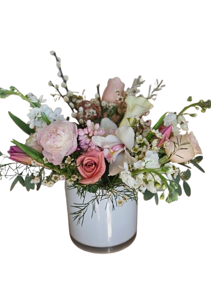 Blushing Rose Meadow – Flowers By Marianne, Newburyport MA