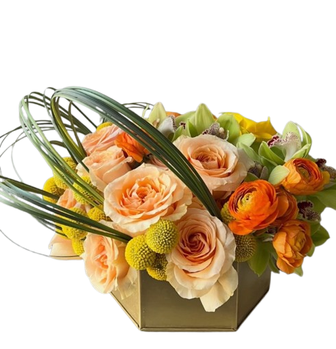 Citrus Bloom Luxe – Flowers By Marianne, Newburyport MA