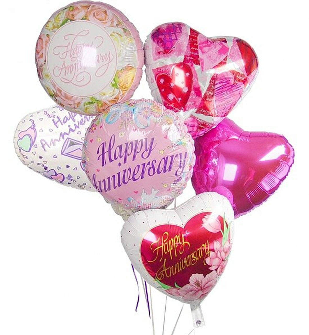 Anniversary Mylar Balloons – Flowers By Marianne, Newburyport MA