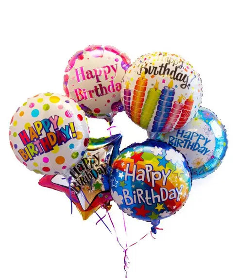 Happy Birthday Mylar – Flowers By Marianne, Newburyport MA