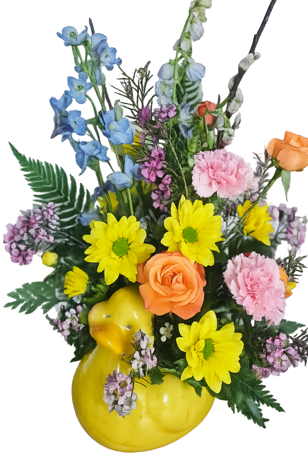 Sunny Duckling Garden – Flowers By Marianne, Newburyport MA