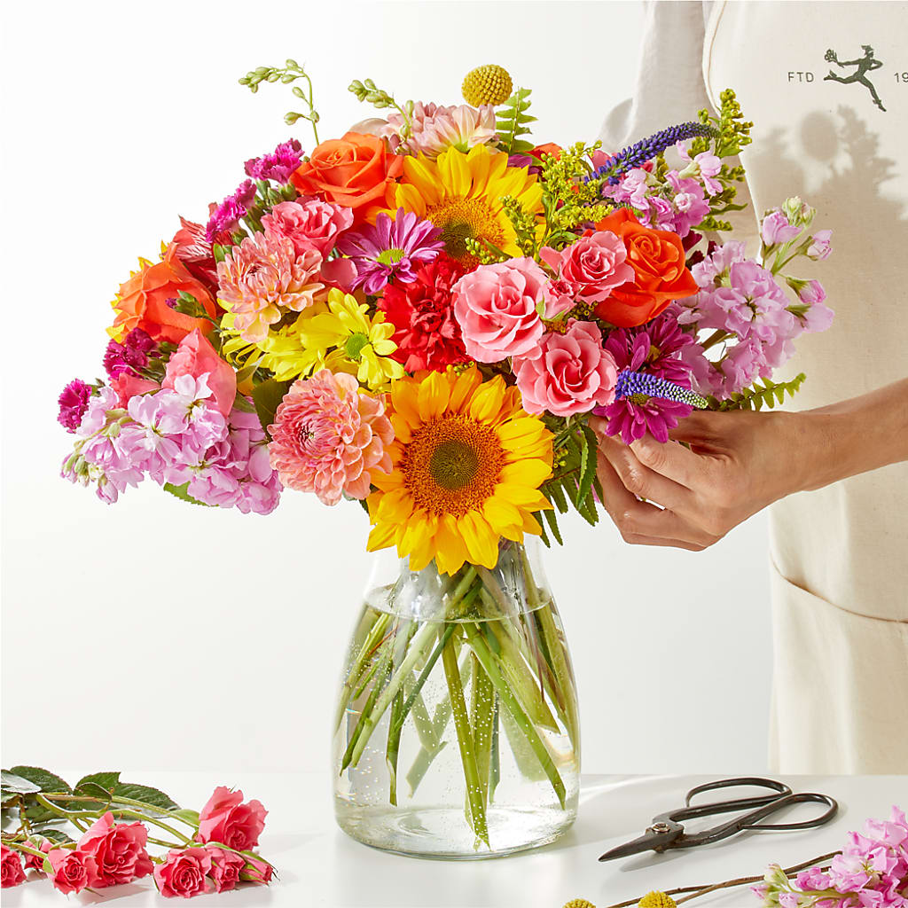 Cue the Confetti - A Florist Original – Flowers By Marianne, Newburyport MA