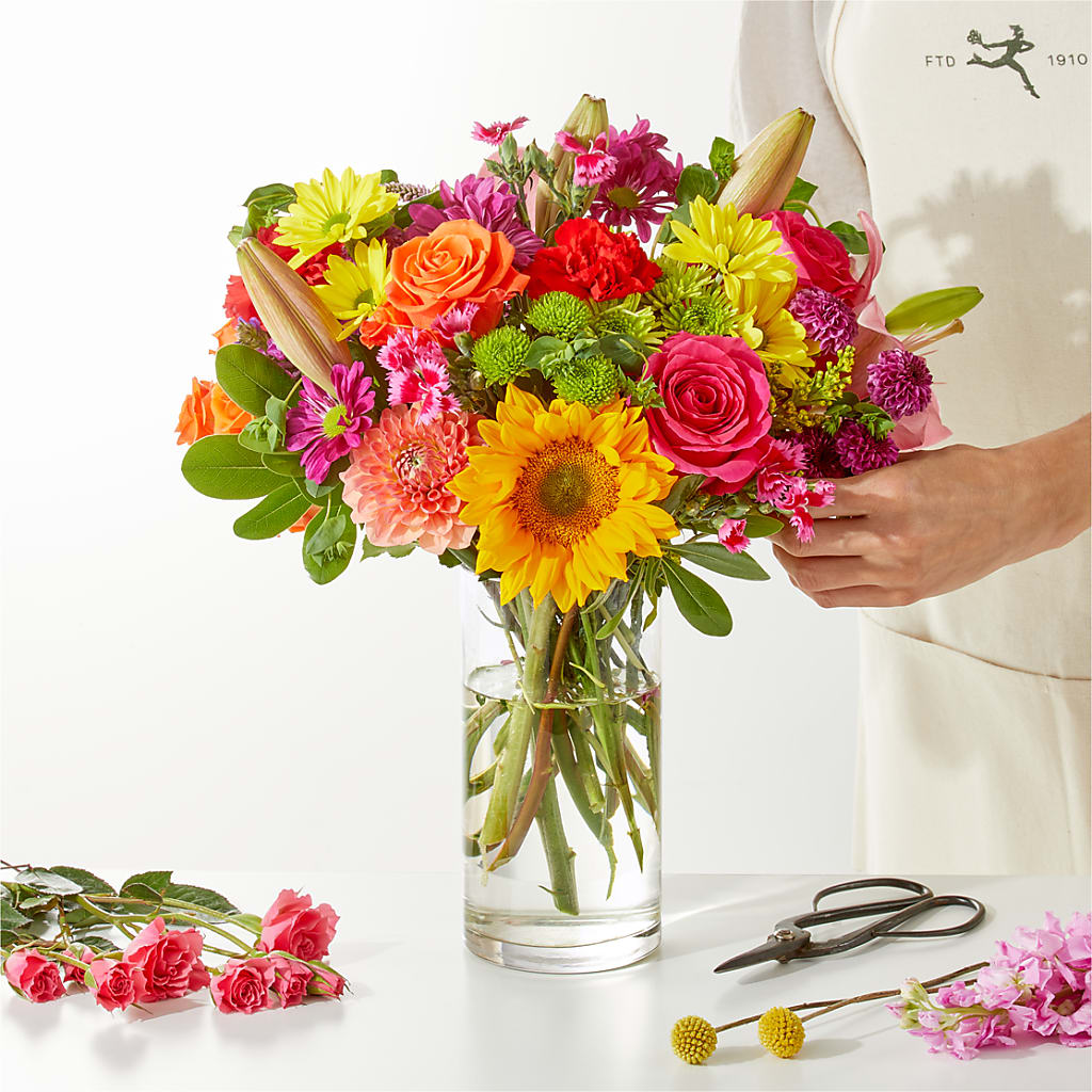 Cue the Confetti - A Florist Original – Flowers By Marianne, Newburyport MA