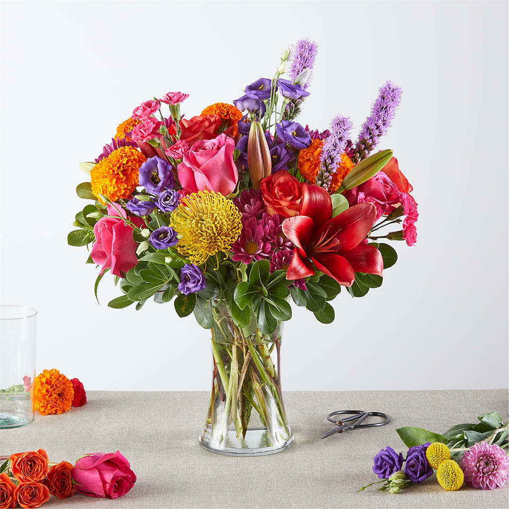 Feast of Color – A Florist Original – Flowers By Marianne, Newburyport MA
