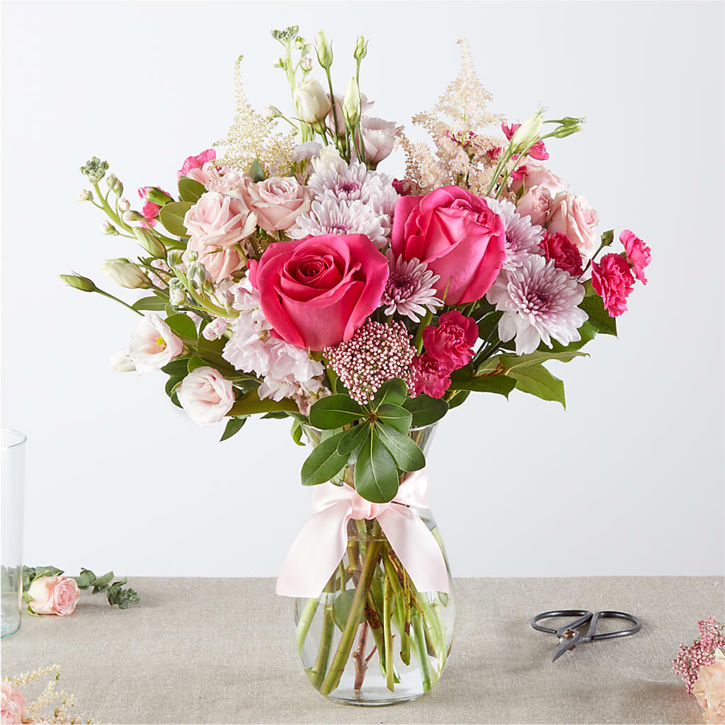 Pink Ribbon - A Florist Original – Flowers By Marianne, Newburyport MA