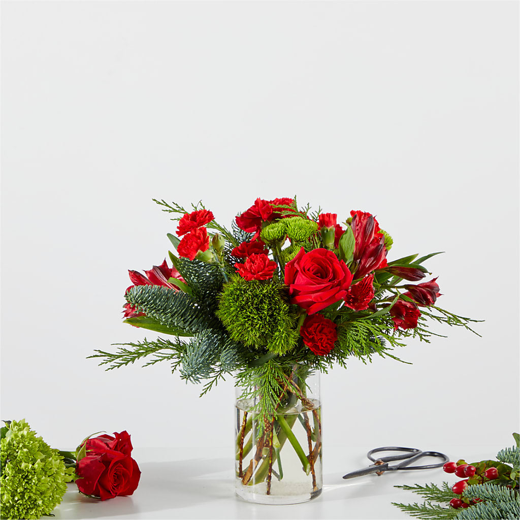 Merry Moment Bouquet – A Florist Original – Flowers By Marianne, Newburyport MA
