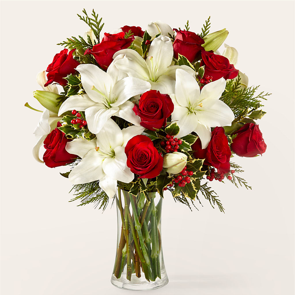 Sparkling Snowflakes Bouquet – Flowers By Marianne, Newburyport MA