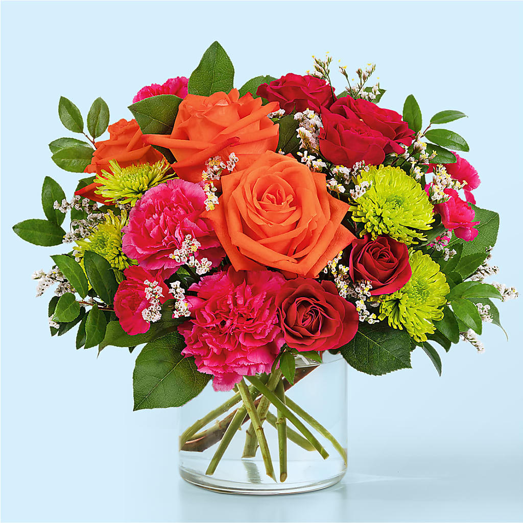 Colorful Carnival Bouquet – Flowers By Marianne, Newburyport MA