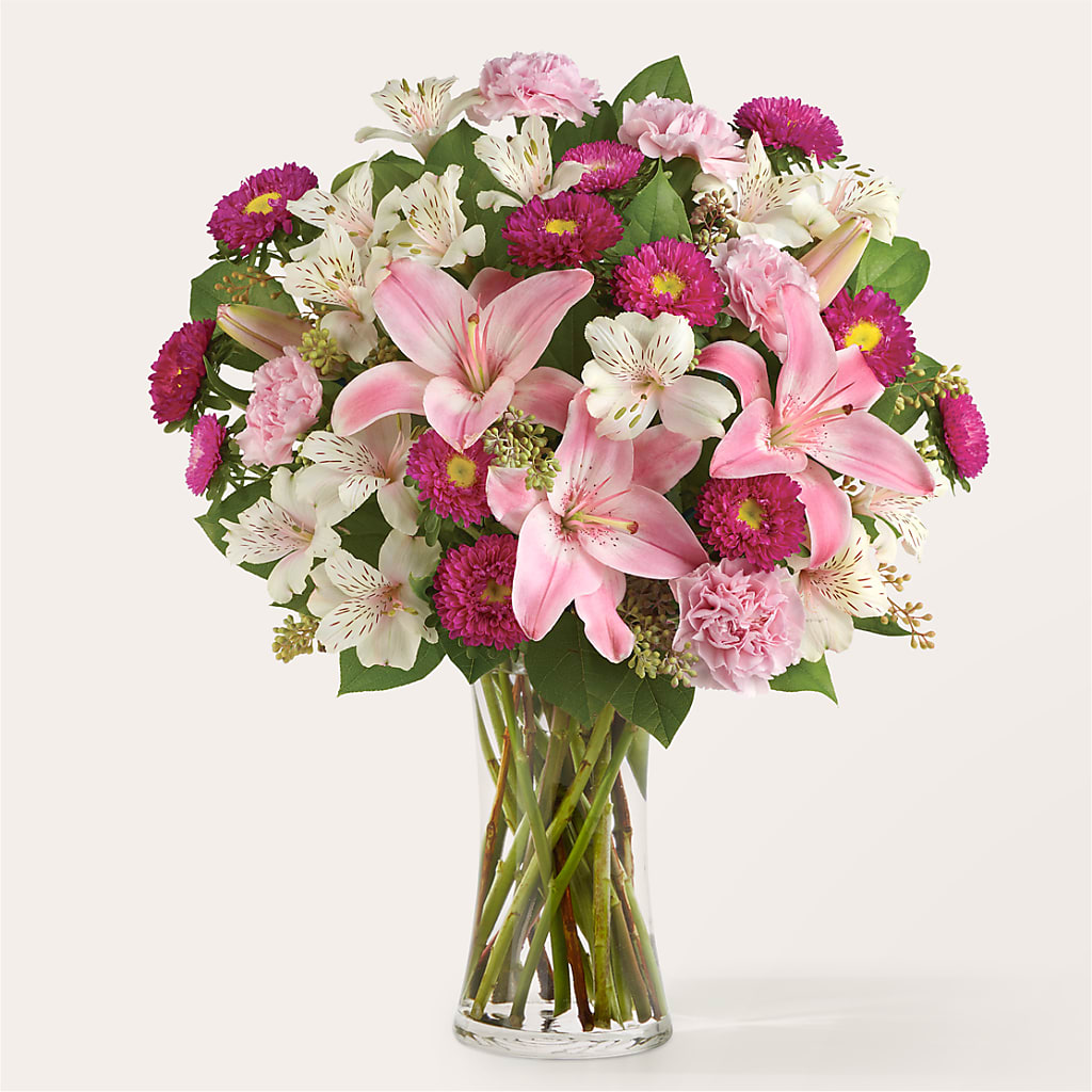 Feeling Fuchsia Bouquet – Flowers By Marianne, Newburyport MA