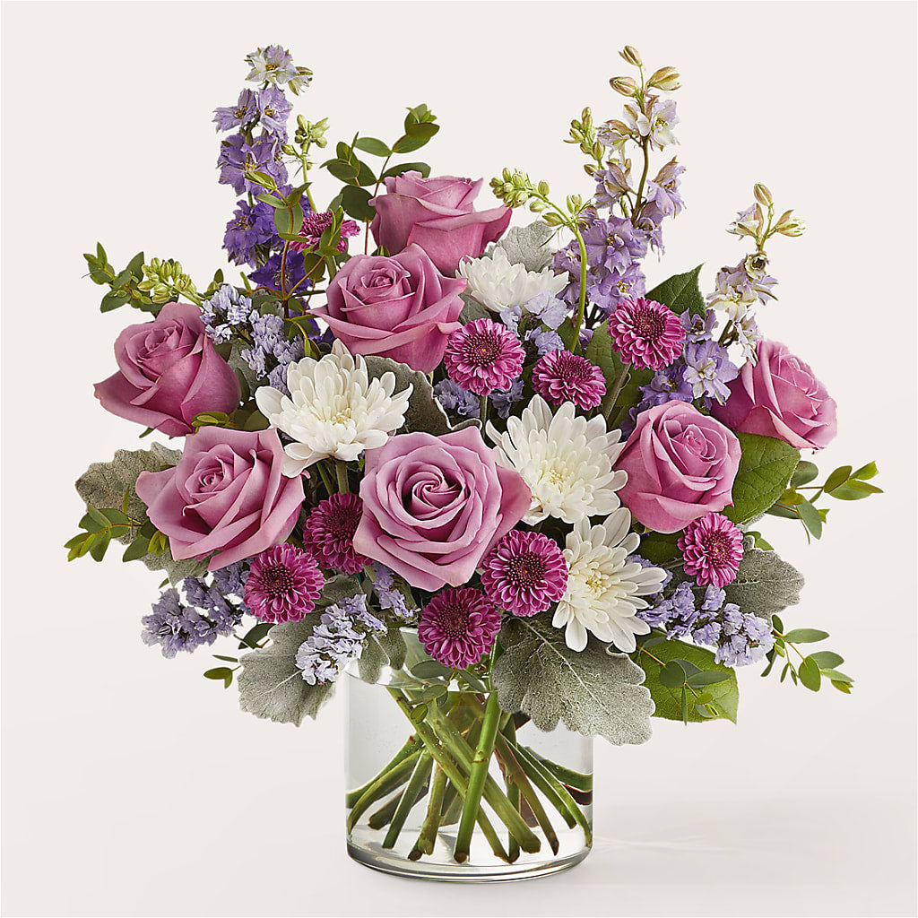 Violet Frost Bouquet – Flowers By Marianne, Newburyport MA