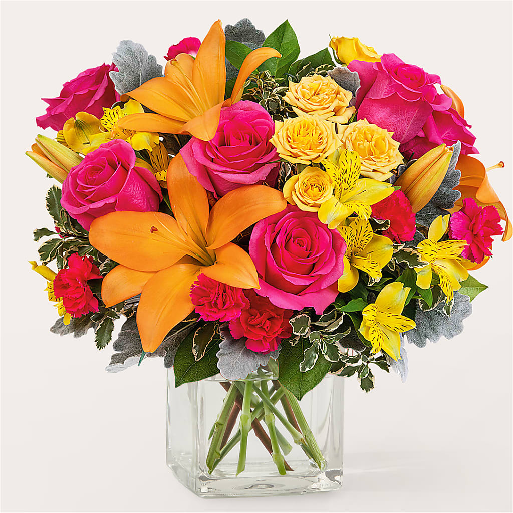 To the Tropics Bouquet – Flowers By Marianne, Newburyport MA
