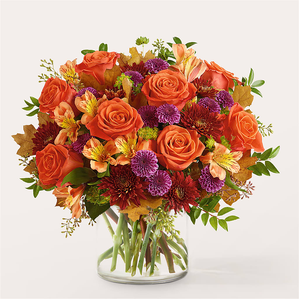 Orange You Glad Bouquet – Flowers By Marianne, Newburyport MA