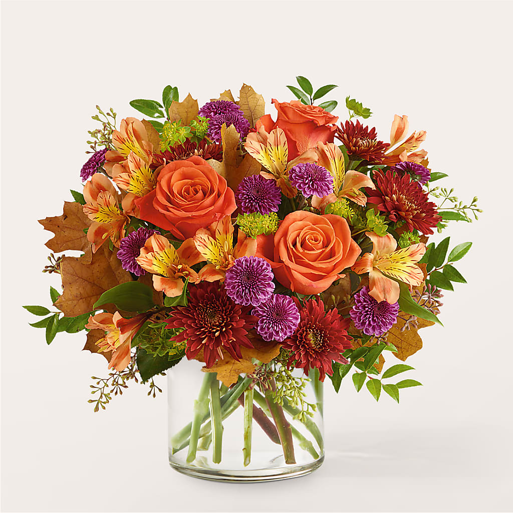Orange You Glad Bouquet – Flowers By Marianne, Newburyport MA