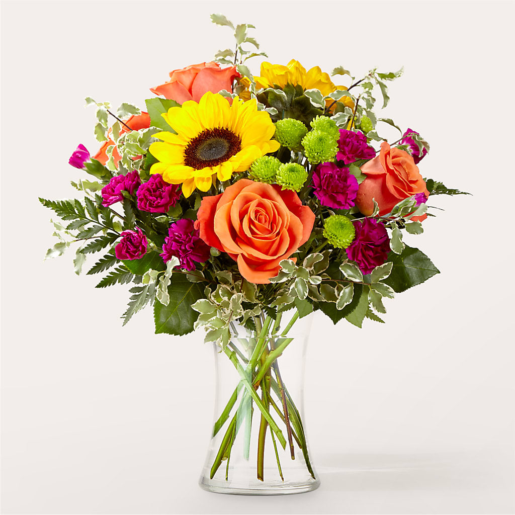Warmth & Light Bouquet – Flowers By Marianne, Newburyport MA