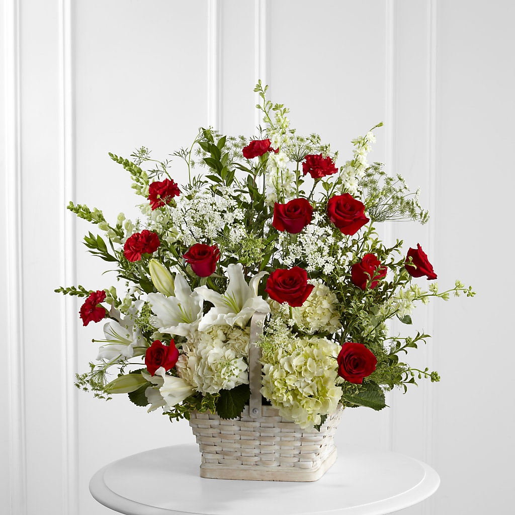 In Loving Memory Arrangement – Flowers By Marianne, Newburyport MA