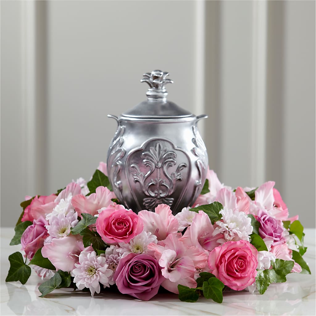 Glorious Tribute Arrangement – Flowers By Marianne, Newburyport MA
