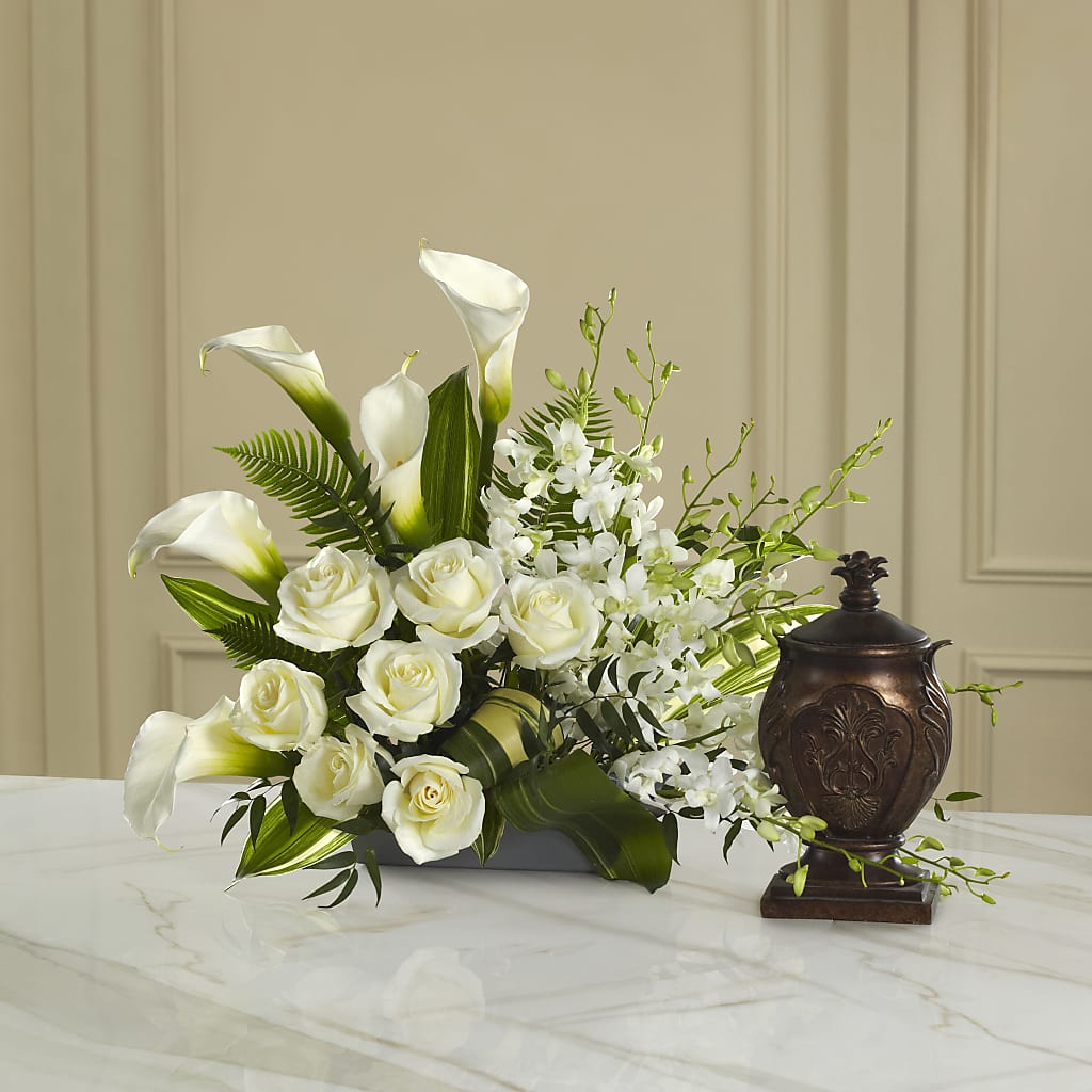 At Peace Arrangement – Flowers By Marianne, Newburyport MA