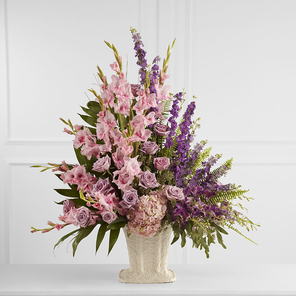 Flowing Garden Arrangement – Flowers By Marianne, Newburyport MA
