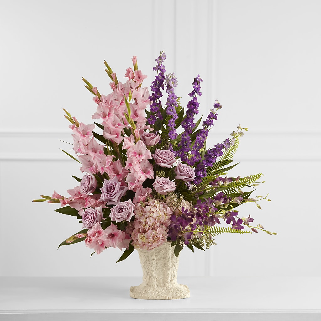 Flowing Garden Arrangement – Flowers By Marianne, Newburyport MA