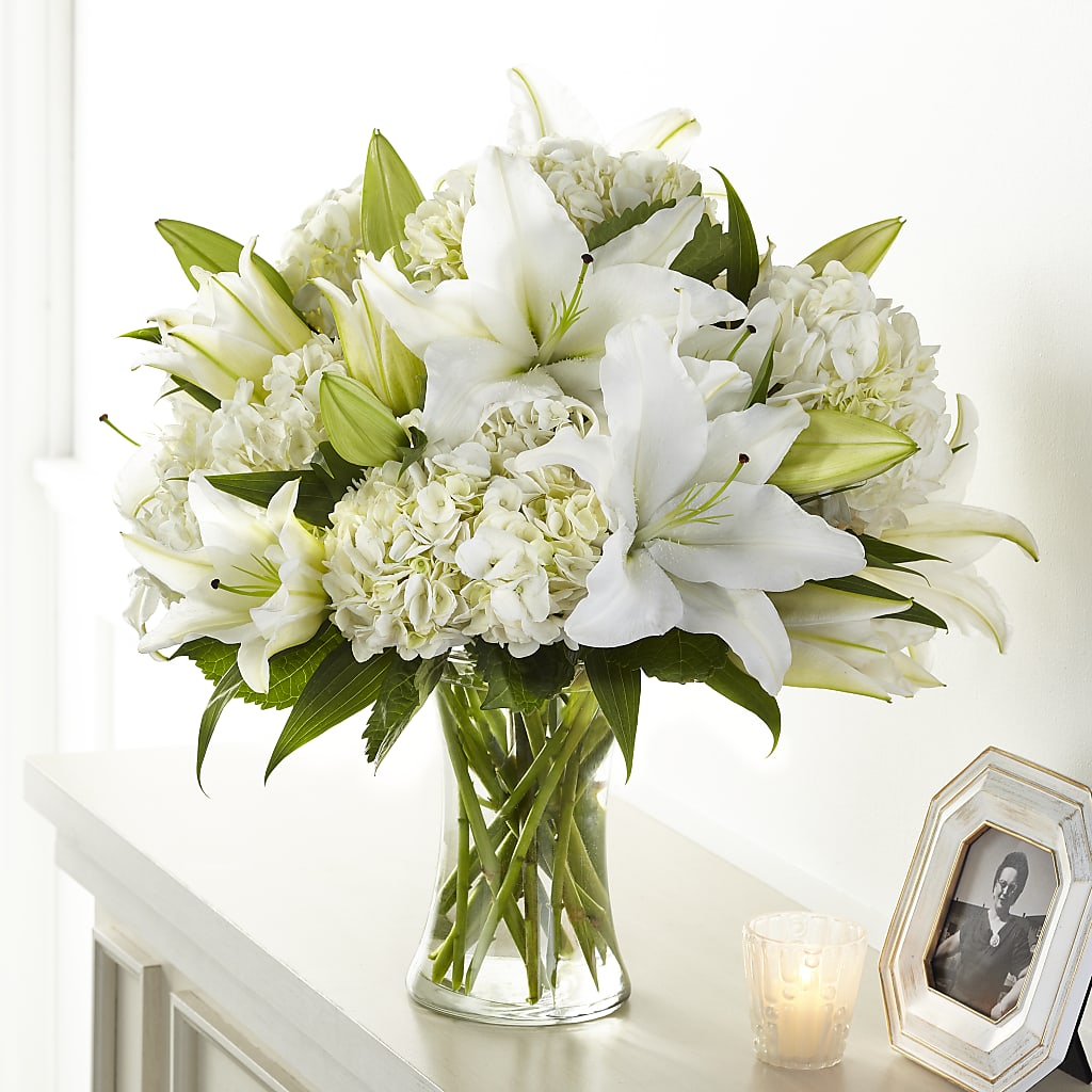 Compassionate Lily Bouquet – Flowers By Marianne, Newburyport MA