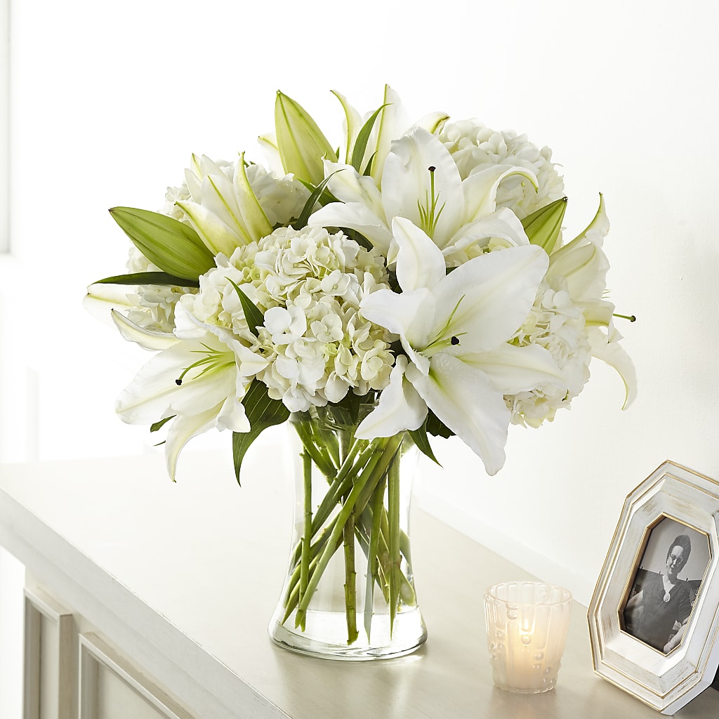 Compassionate Lily Bouquet – Flowers By Marianne, Newburyport MA