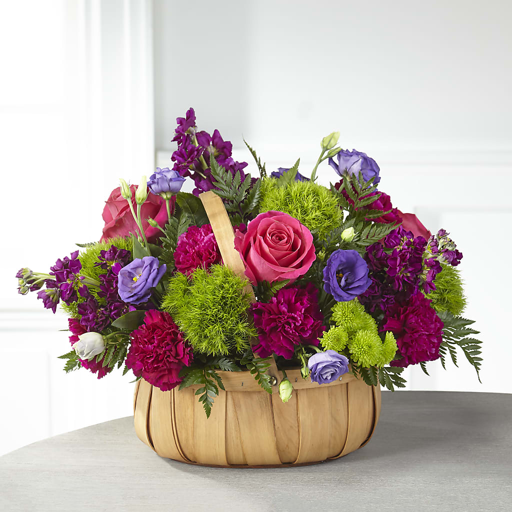 Serene Sanctuary Basket – Flowers By Marianne, Newburyport MA