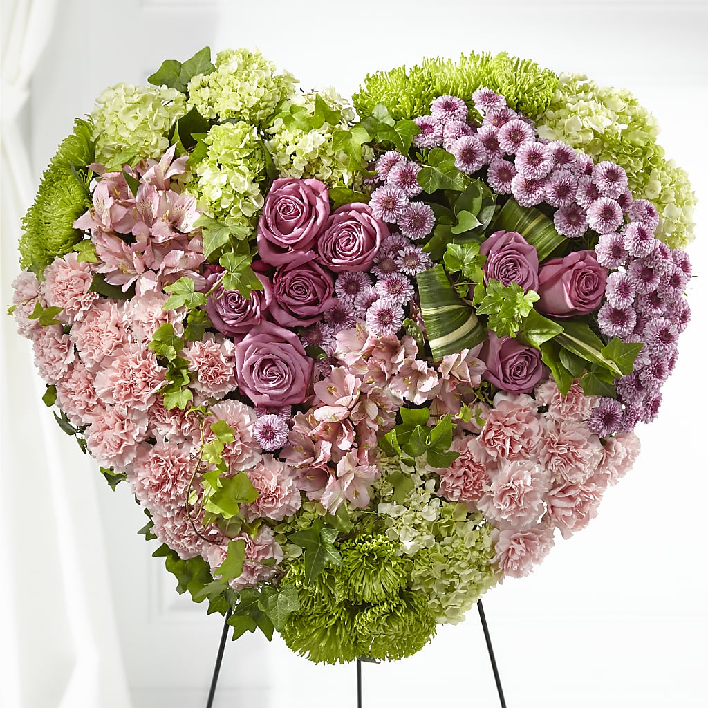 Heartwarming Standing Heart – Flowers By Marianne, Newburyport MA
