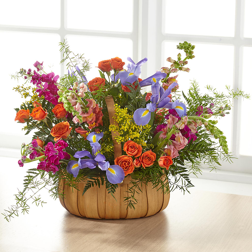 Garden of Life Basket – Flowers By Marianne, Newburyport MA