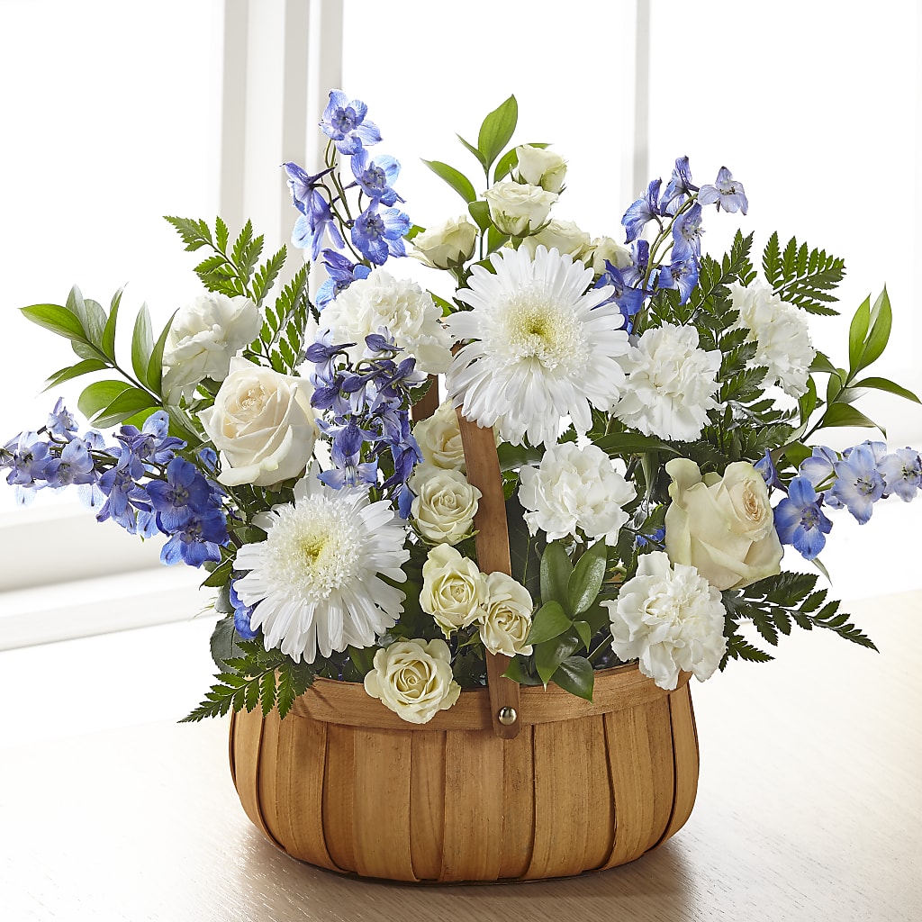 Harmony & Grace Basket – Flowers By Marianne, Newburyport MA