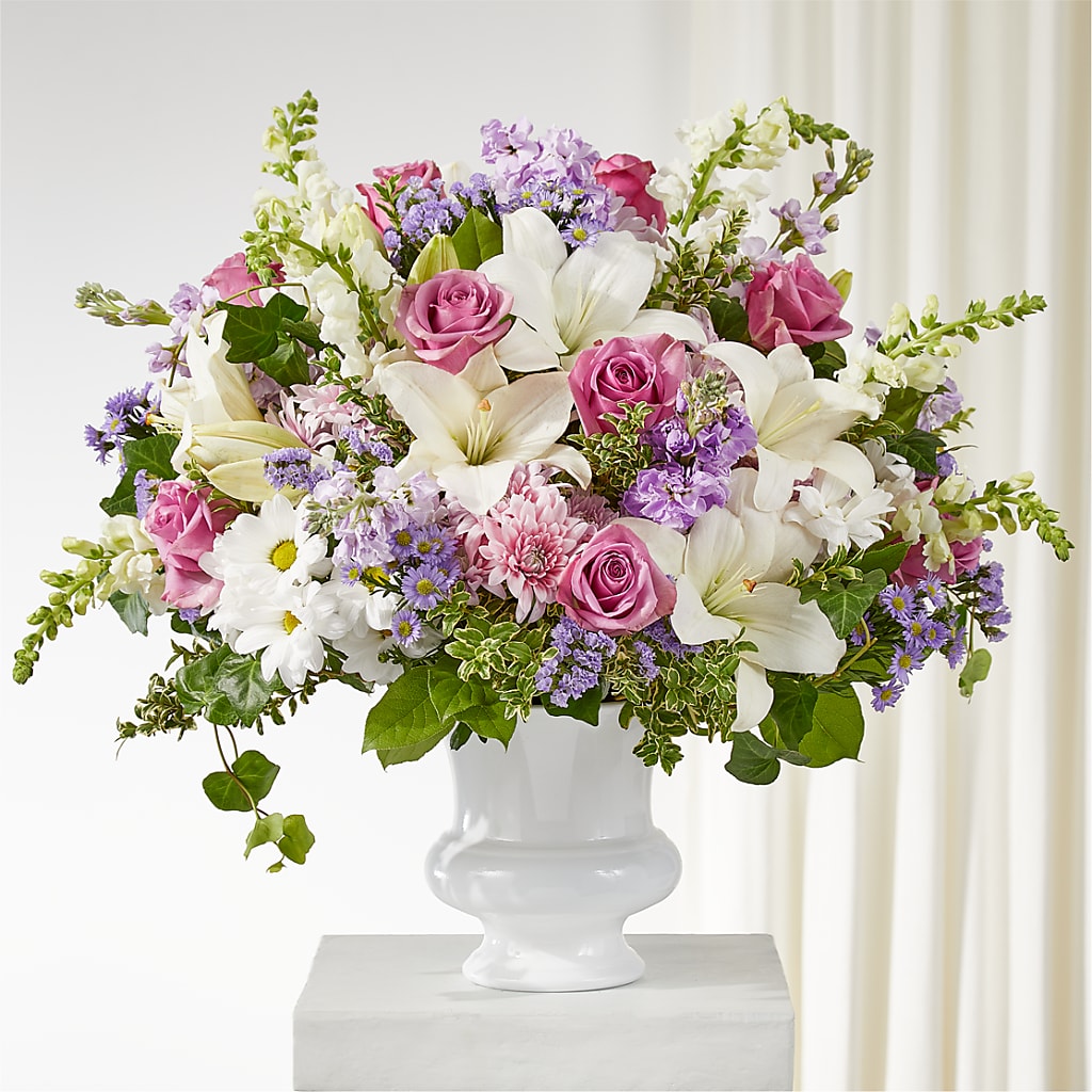 Remarkable Life Urn Arrangement – Flowers By Marianne, Newburyport MA