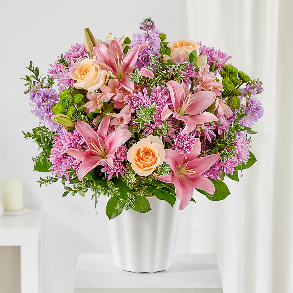 Supportive Embrace Tabletop Basket – Flowers By Marianne, Newburyport MA