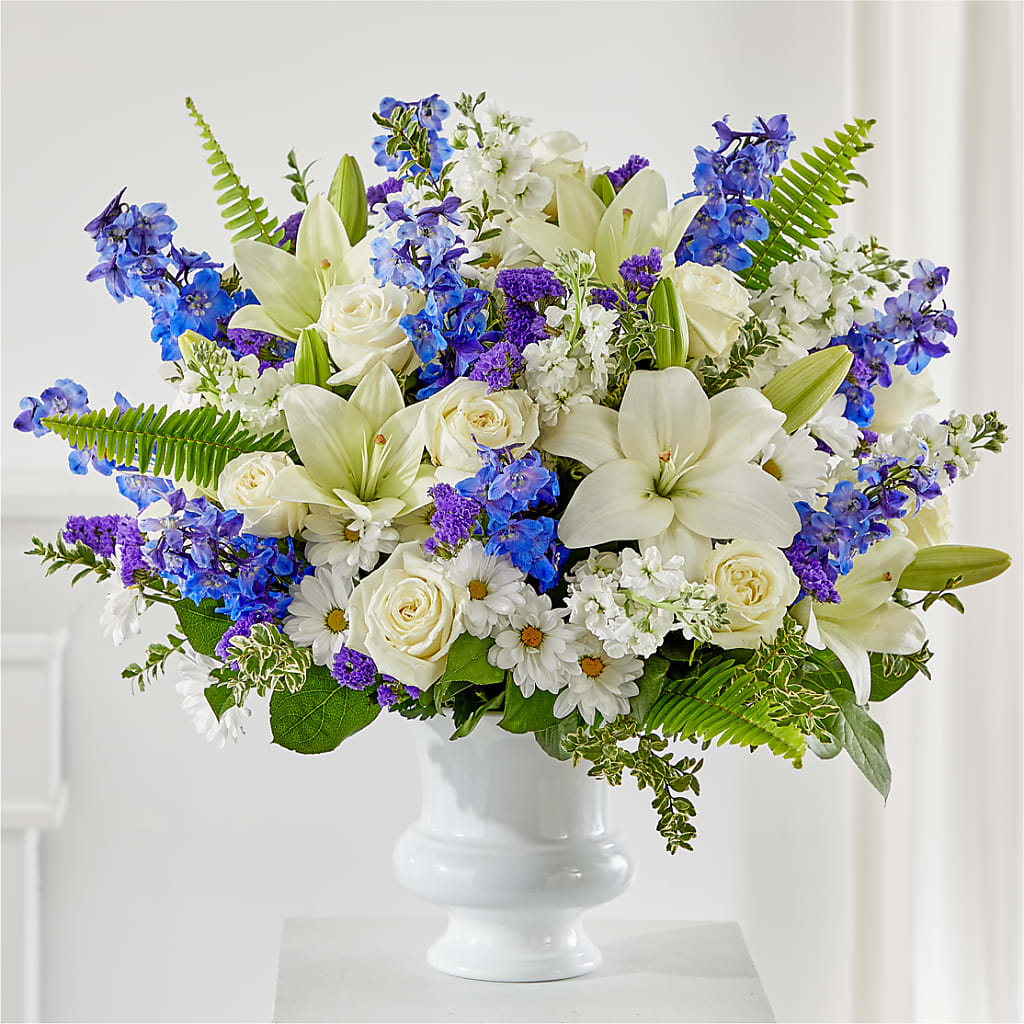 Expressions of Hope Urn Arrangement – Flowers By Marianne, Newburyport MA