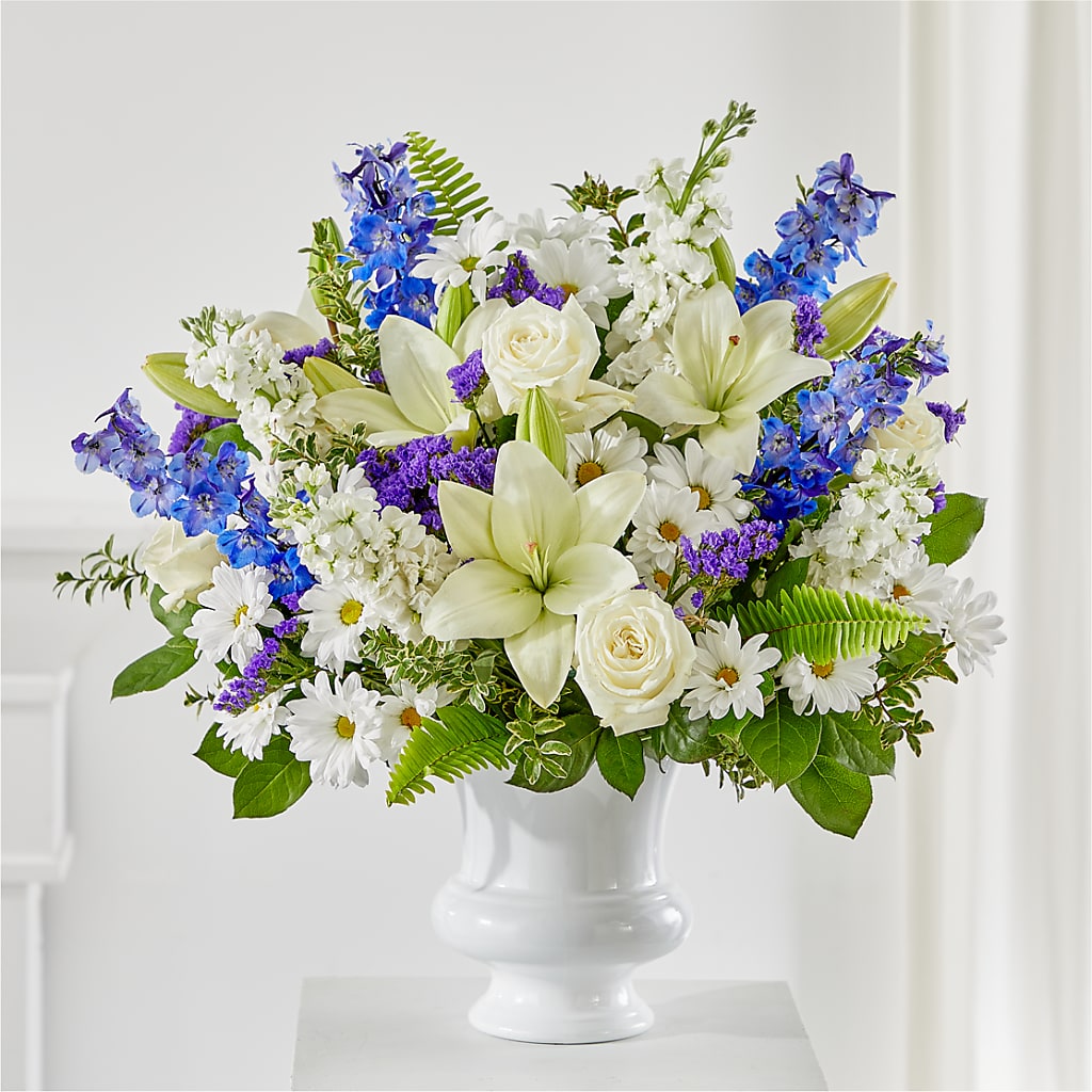 Expressions of Hope Urn Arrangement – Flowers By Marianne, Newburyport MA