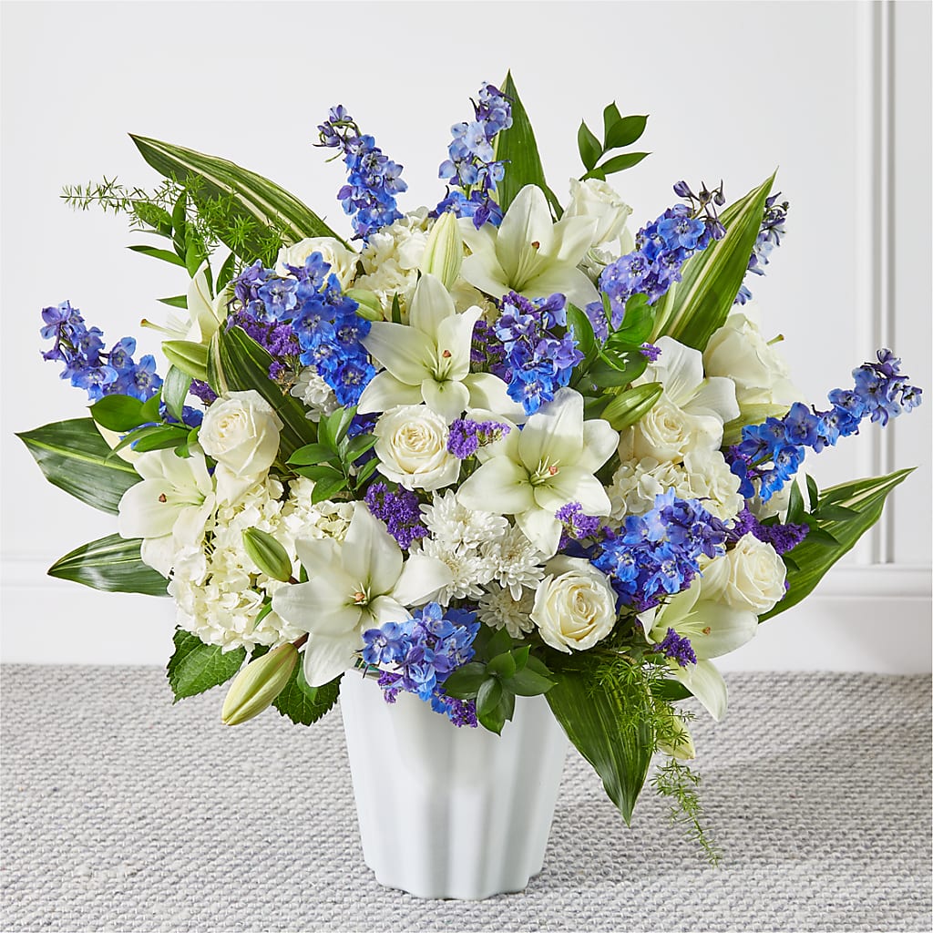 Take Comfort Floor Basket – Flowers By Marianne, Newburyport MA