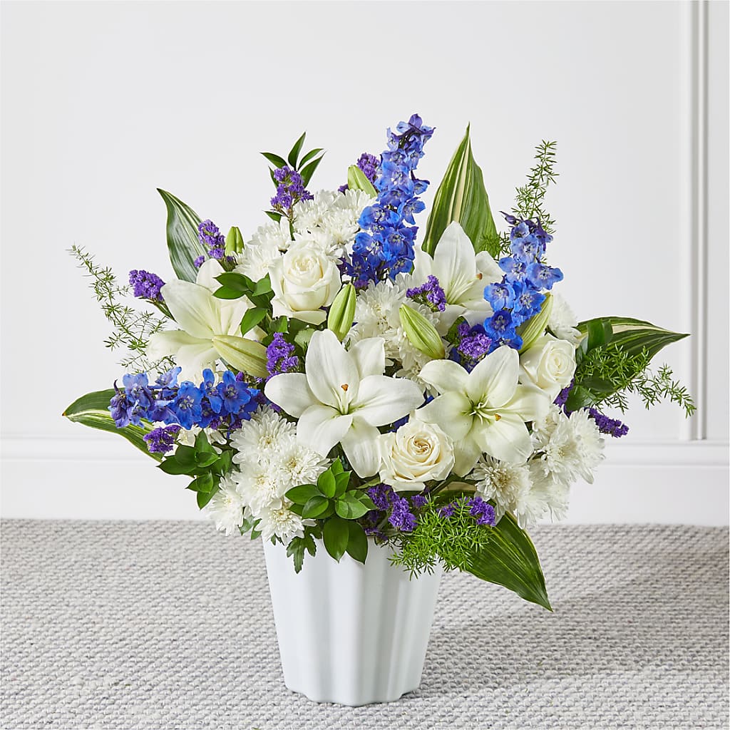 Take Comfort Floor Basket – Flowers By Marianne, Newburyport MA