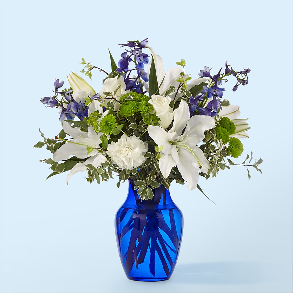 Santorini Bouquet – Flowers By Marianne, Newburyport MA