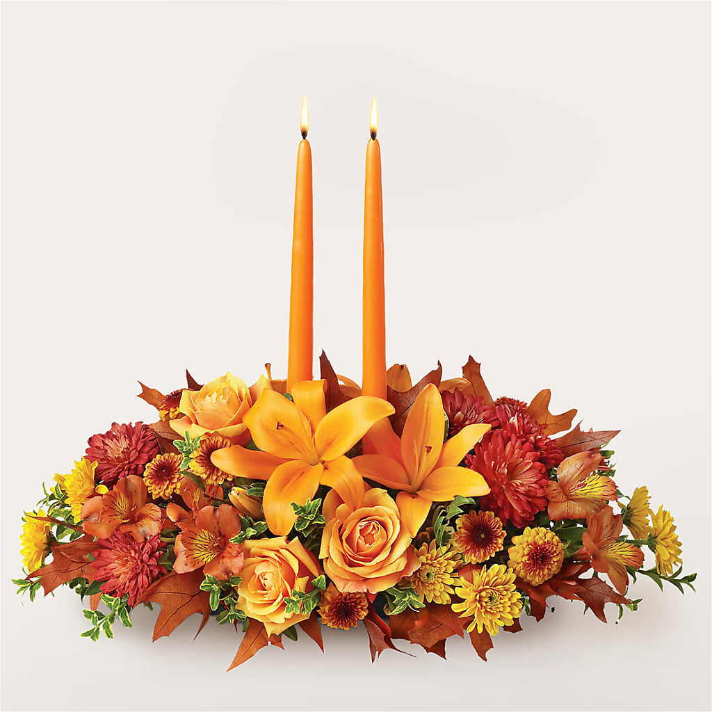 Traditions Centerpiece – Flowers By Marianne, Newburyport MA