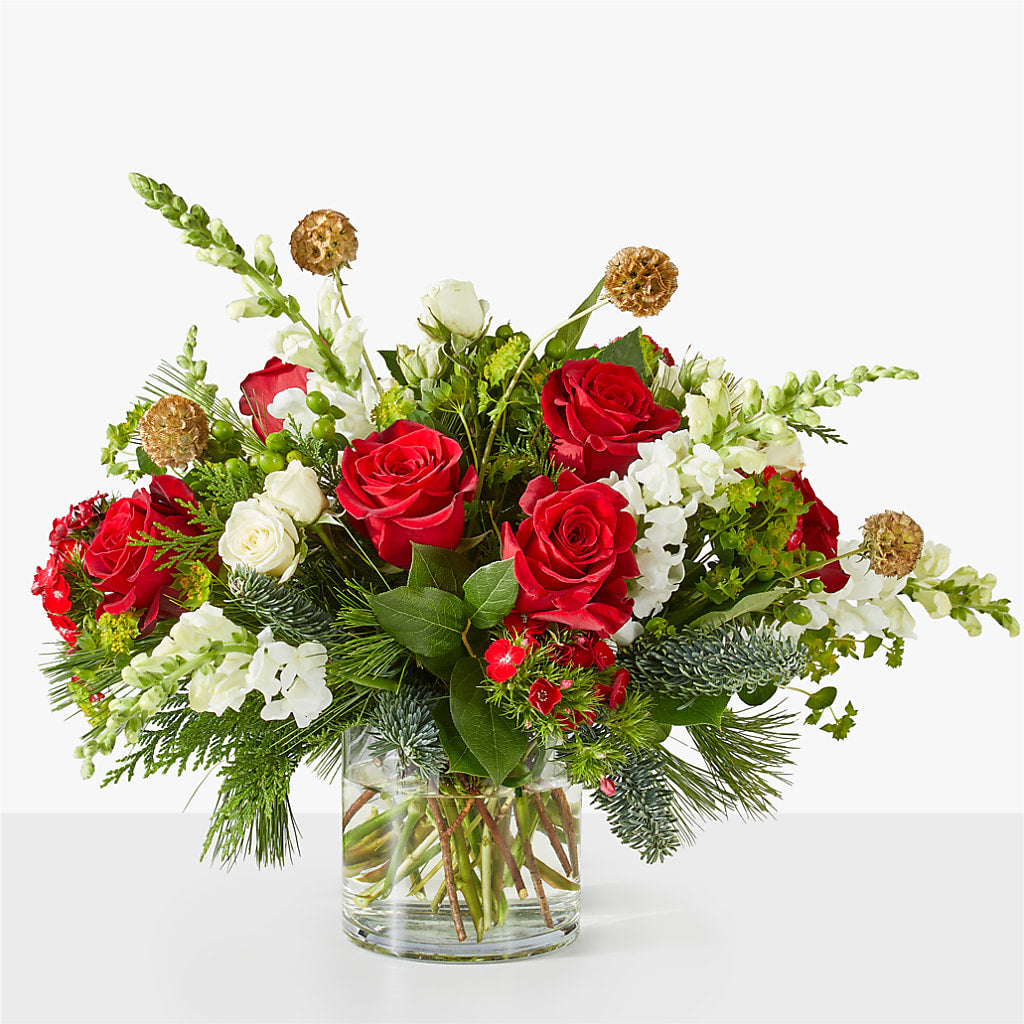 Deck the Halls Bouquet – Flowers By Marianne, Newburyport MA