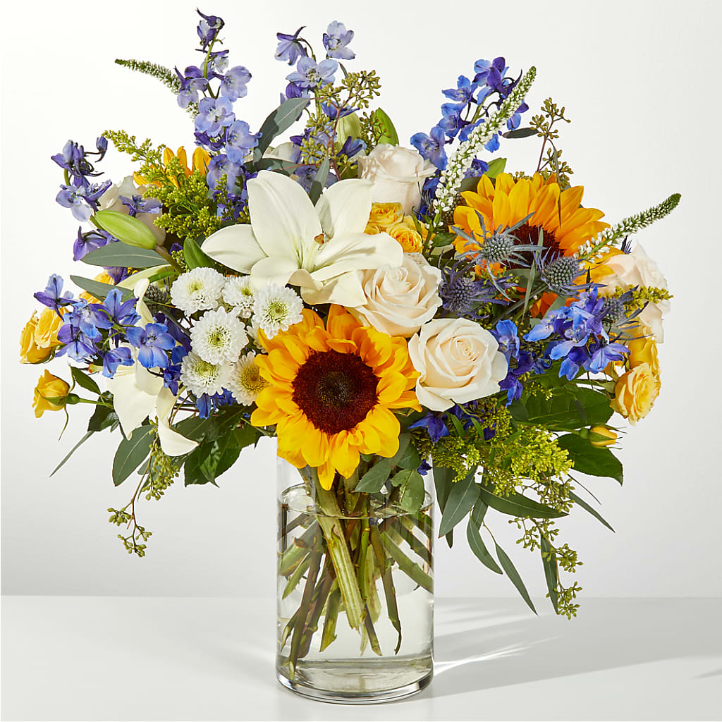 Wonderfully Sunny Bouquet – Flowers By Marianne, Newburyport MA