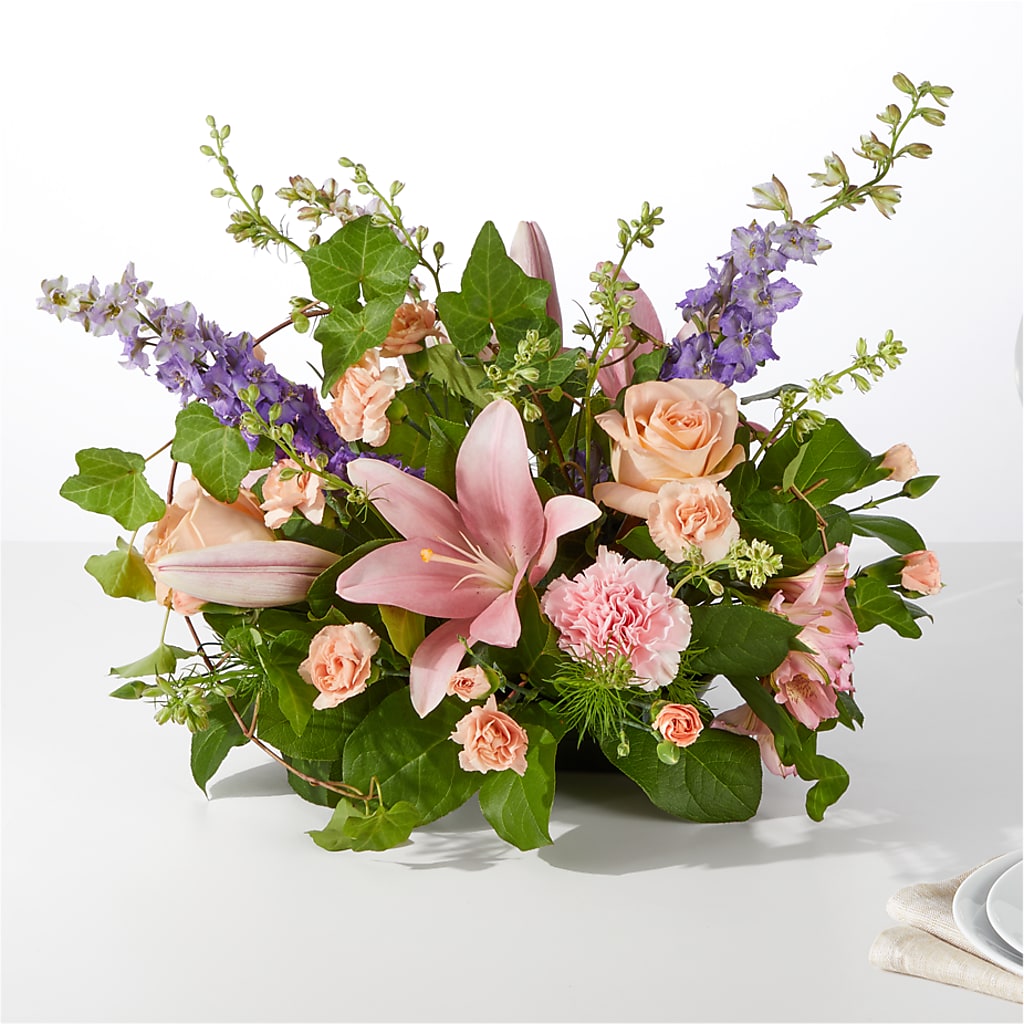 Blossom Time Centerpiece – Flowers By Marianne, Newburyport MA