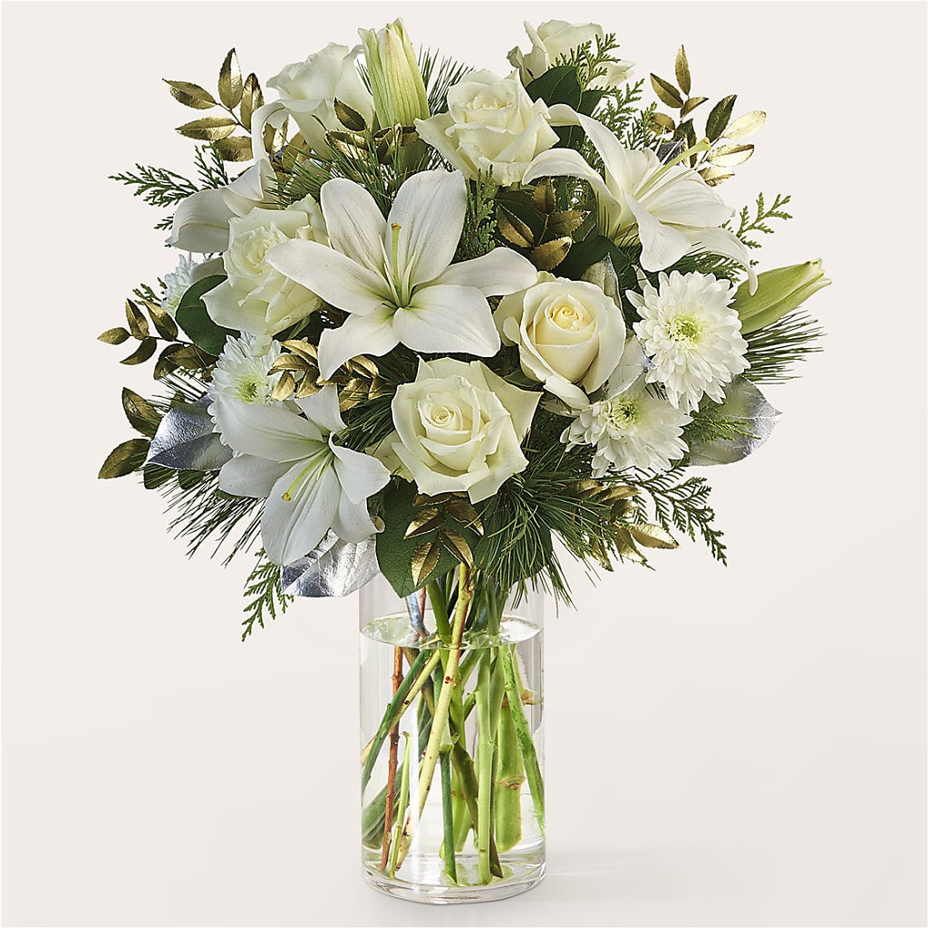 Wintry Mix Bouquet – Flowers By Marianne, Newburyport MA