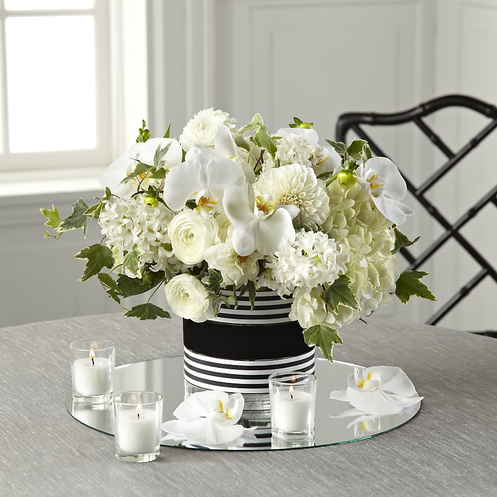 Solemnity Arrangement – Flowers By Marianne, Newburyport MA
